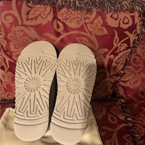 UGG Tasman Cream Slip-On Shoes - Picture 5 of 5